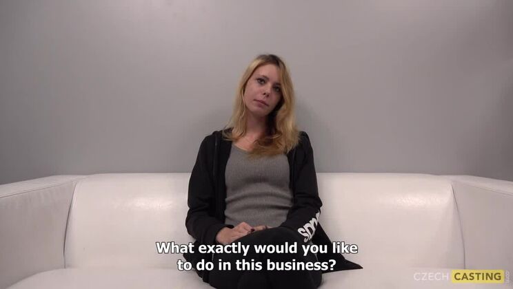 [CzechCasting] - Czech Nikola Skinny Teen Fuck - Iveta