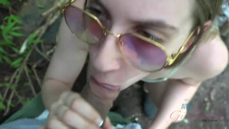 [ATKGirlfriends] - Niki Snow outdoor facial & pissing - amateur fun - Niki Snow