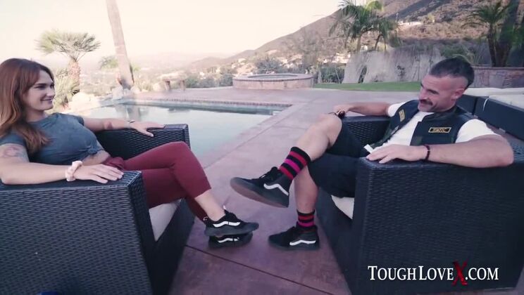 [ToughLoveX] - Siri Dahl Behind The Scenes - Redhead Slut Fucked - Abby Adams