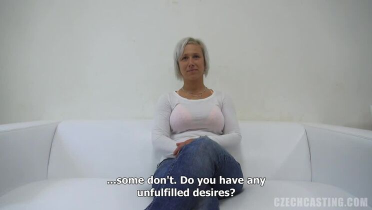 [CzechCasting] - Big Ass Blonde Lenka - European MILF - Barbora