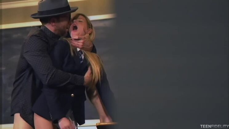 [TeenFidelity] - Blonde Teen Scarlett Sage Pounded by Ryan Madison - Scarlett Sage - Ryan Madison