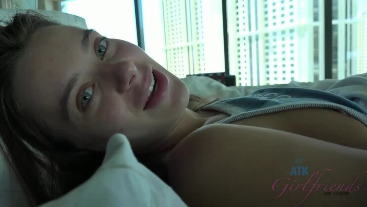 [ATKGirlfriends] - Lana Rhoades takes a full load POV - Lana Rhoades