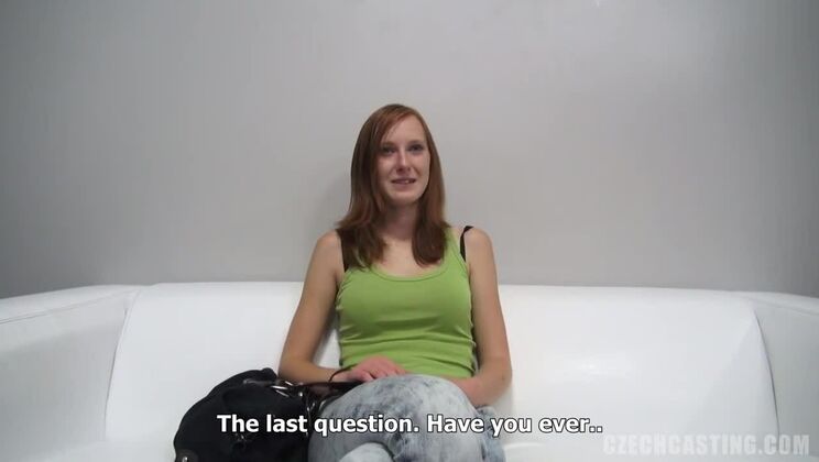 [CzechCasting] - Pretty Jarka - Redhead Euro Slut in Casting