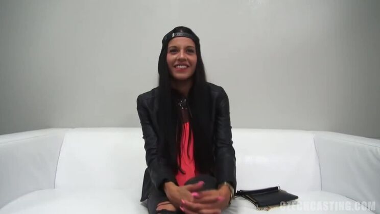 Skinny Czech Evelin Takes Big Anal