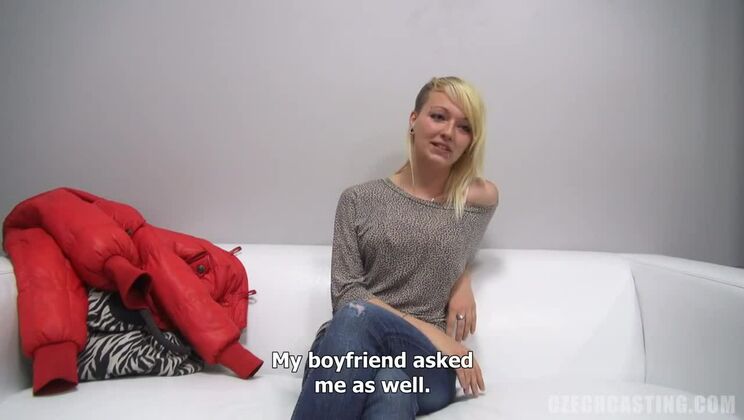 [CzechCasting] - Hot Blonde Nikola with Piercing in Action