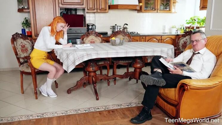 Redhead Teen Lagoona Blaze and Teacher Hard Sex