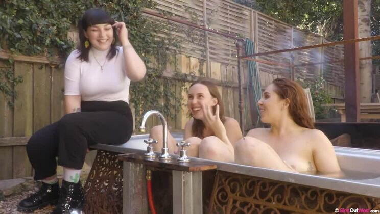 Nova & Olive G - Lesbian Anal & DP Action