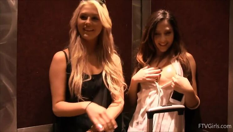 Chloe's Solo Shower Sex