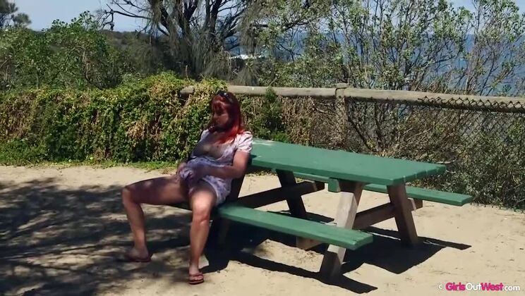 [GirlsOutWest] - Mature Cherie's Outdoor Solo - Cherie