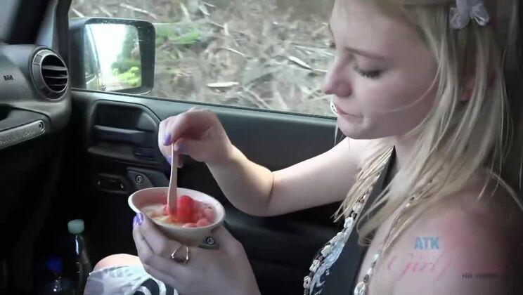 [ATKGirlfriends] - Melody Marks takes a thick load on her face and boobs - Melody Marks