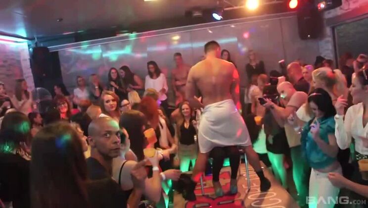 Racy Party with Big Tits and Blowjobs Gets Wild