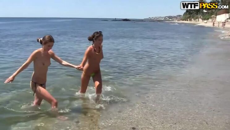 [WTFPass] - Lingerie Beach Fuck Fest - Carol Vega Takes It All - Carol Vega