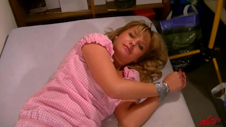 [Tainster] - Leony Aprill Fucks Bella Anne with a Big Dildo - Leony aprill - Bella Anne