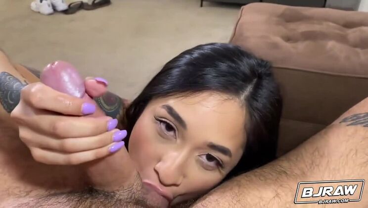 [BJRaw] - Big Tits Avery Black Gives a POV Blowjob - Avery Black