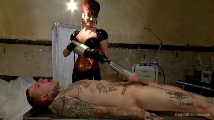 [DivineBitches] - Femdom Prostate Milking and Anal Play - John Jammen - Madeline Marlowe - Maitresse Madeline