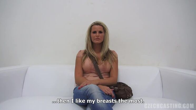 Stunning Big Tits Blonde