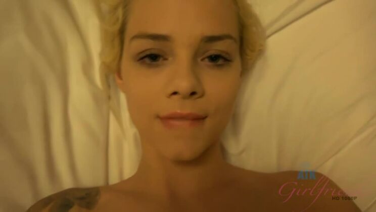 Blonde Pornstar Elsa Jean's Big Tits Bounce During Sex