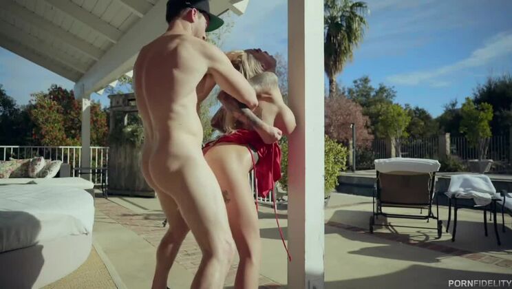 [PornFidelity] - Outdoor Creampie with Tattooed Blonde Karma Rx - Ryan Madison - Karma RX