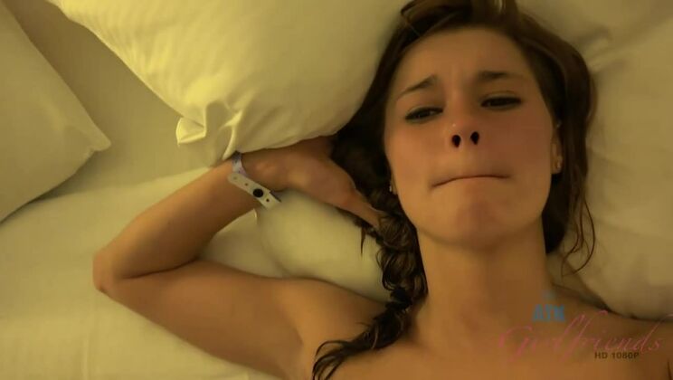 [ATKGirlfriends] - Thin Alaina Dawson Takes a Load - Alaina Dawson