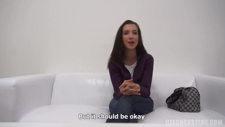 [CzechCasting] - Adela Casting Czech Brunette - Alex Coal