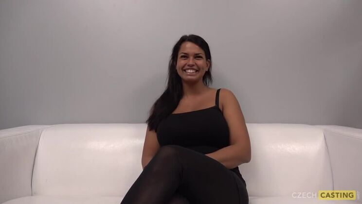 [CzechCasting] - Sexy Brunette Veronika Goes All the Way - Lenka