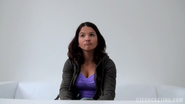 [CzechCasting] - Brunette Czech Model Sylvie Casting - Petra