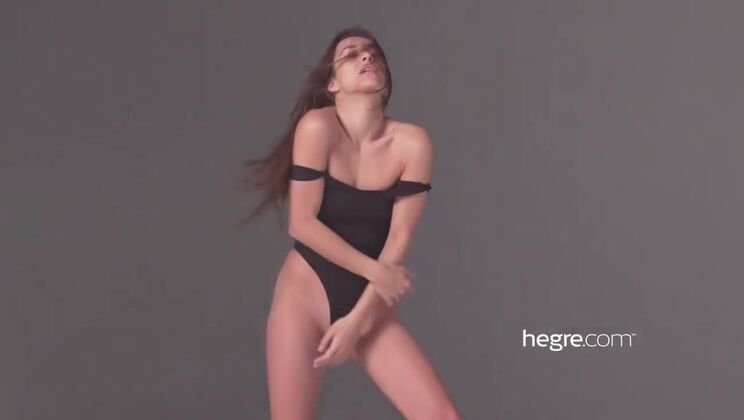 Skinny Brunette Dominika C with Perfect Ass in Hardcore Sex