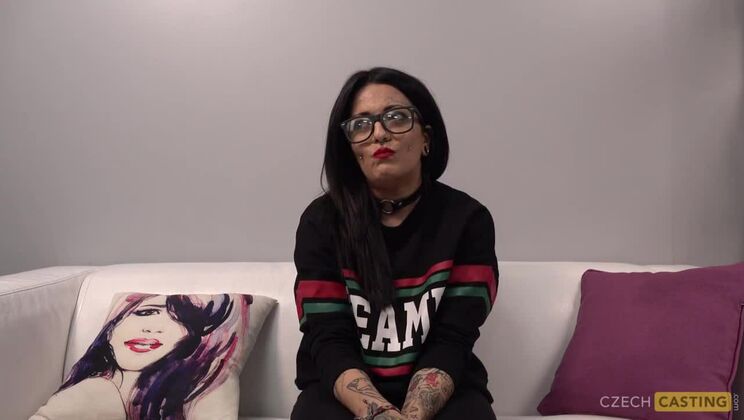 [CzechCasting] - POV Blowjob from Tattooed Brunette European - Magdalena