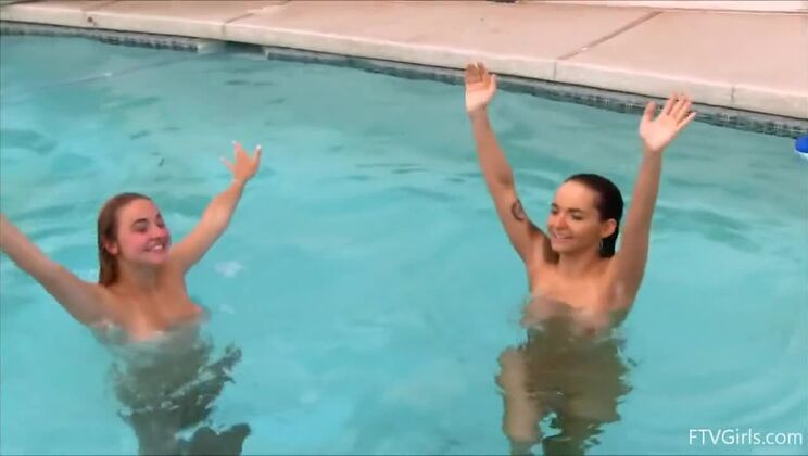 Stella & Charlotte's Upskirt Fun