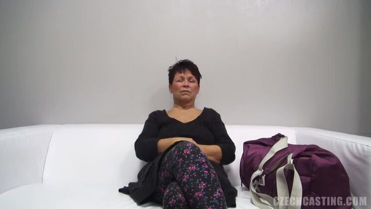 [CzechCasting] - Adorable Brunette Granny Star - Sophia Traxler