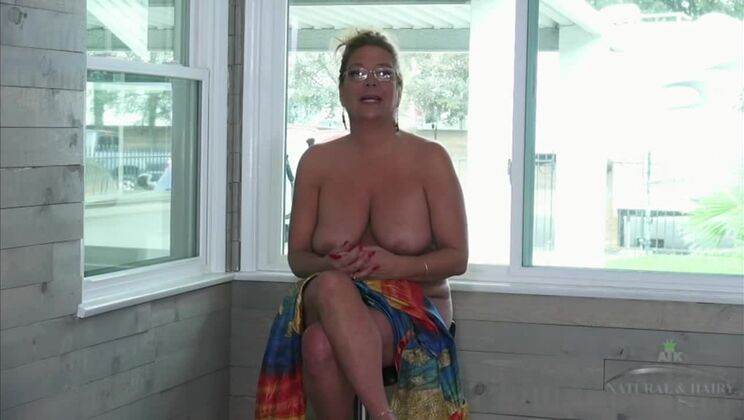 [AuntJudys] - Hairy Karen Summer: A Mature Porn Delight - Karen Summer