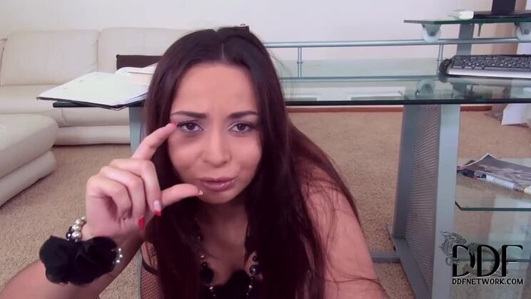 Office Seduction by Aurelly Rebel in Lingerie