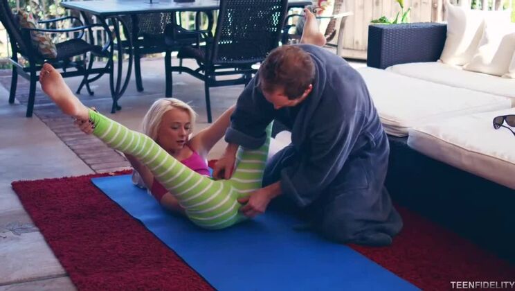 [TeenFidelity] - Blonde Teen Maddy Rose Takes Big Dick Ryan Madison in Mouth