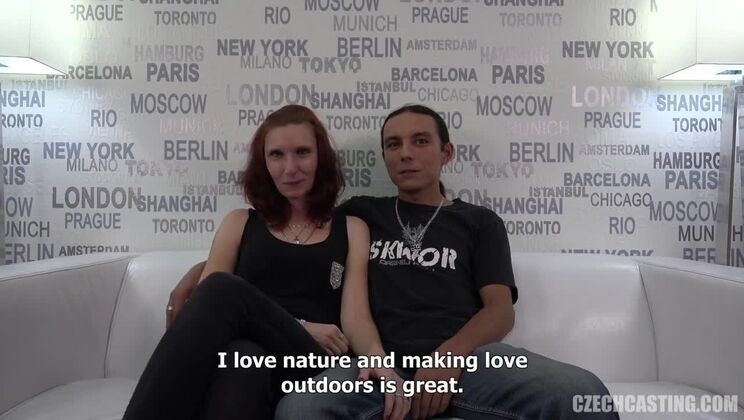 [CzechCasting] - Czech Casting: Hanka and Honza Wild Threesome - Pavlina