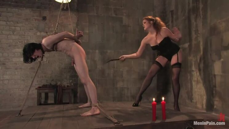 [MeninPain] -  Sabrina Fox Forces Red Head to Take It 