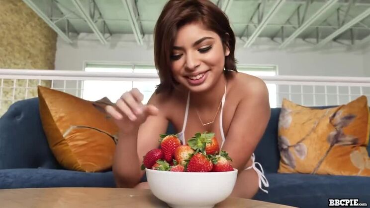 Brunette Big Black Cock