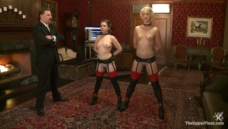 [TheUpperFloor] - Brutal Domination - Stefanos Owns Two Slaves - Maestro Stefanos - Juliette March - Dylan Ryan