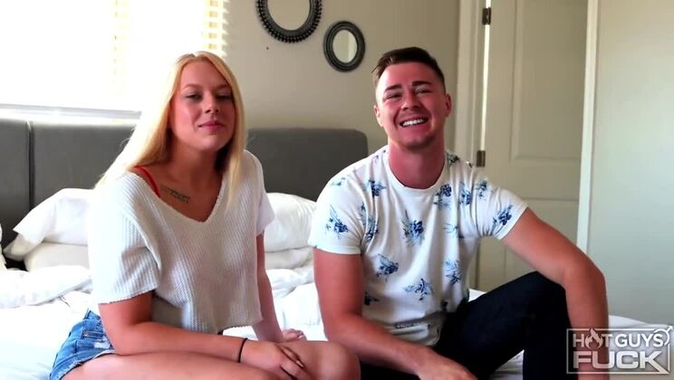 [HotGuysFuck] - Marie Jacob Squirts and Gets Deepthroated Hard - Marie Jacob