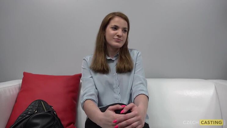 [CzechCasting] - Brunette Kristyna's Casting Call