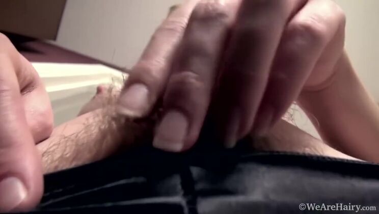 Dani's Big Tits and Hairy Snatch: A Sexy Blonde's Solo Play