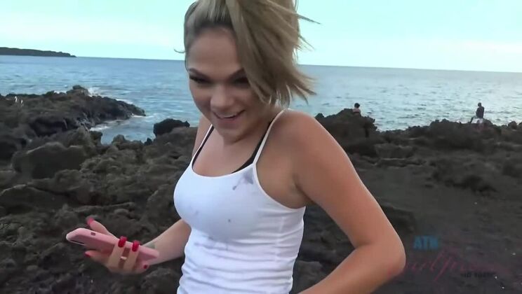 [ATKGirlfriends] - Athena Faris Explores Hawaii for the First Time - Athena Faris