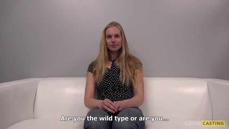 Tereza, Blonde European Casting Star
