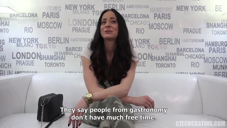 [CzechCasting] - Brunette Czech Lucie Casting Video