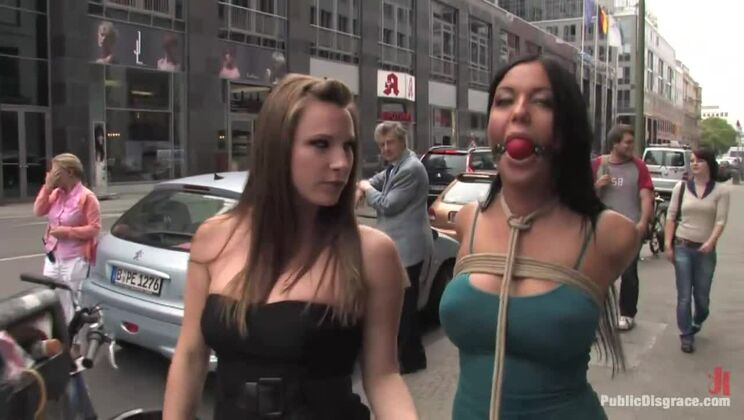 [PublicDisgrace] - Big Tits and BDSM: Angelica Heart's European Adventure - Angelica Heart - Zenza Raggi