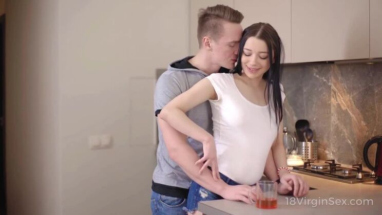 Dude Fucks Emily Bender after Making Her Drop Tea