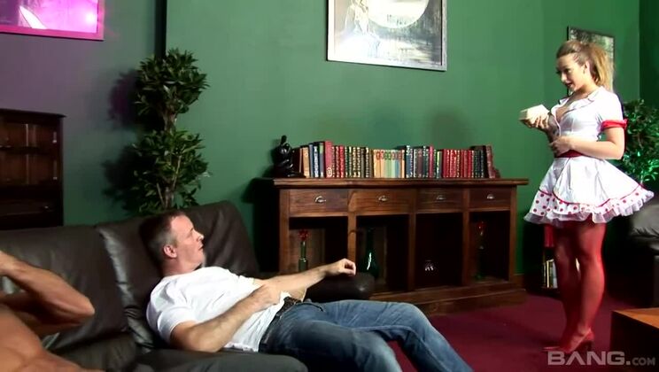 Lingerie and Threesome for Sunshine