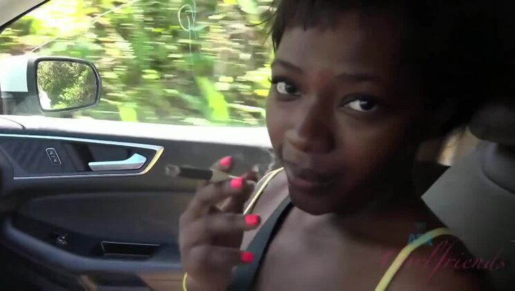 Noemie Bilas craves dick - outdoor POV fuck