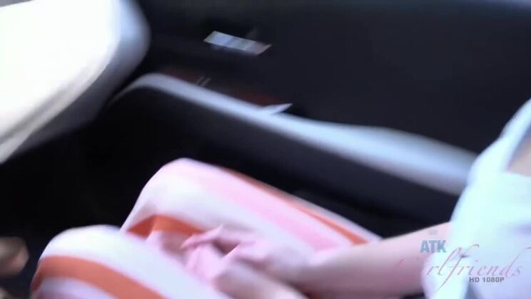 Outdoor Adventure with Natalia Queen: Fingering and Foot Fun