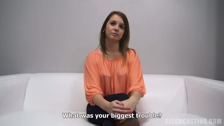 [CzechCasting] - Czech Brunette Alena Gets Naked