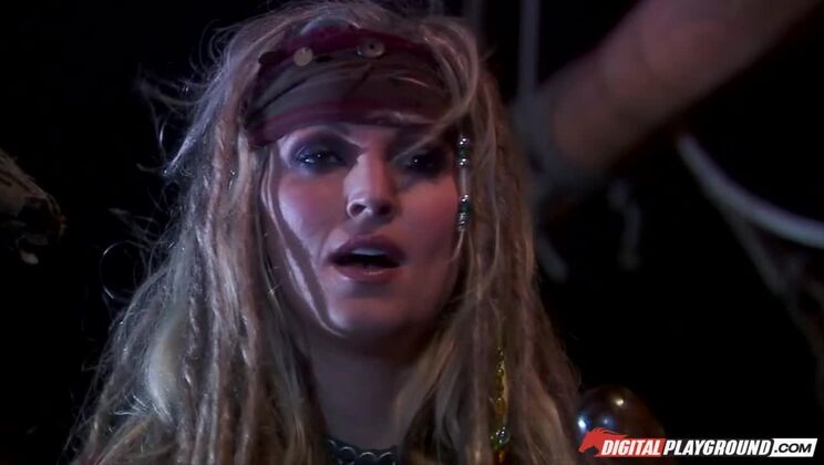 [Blockbuster] - Blonde Big Boobs Carmen Luvana Spanked Outdoors - Kris Slater - Carmen Luvana